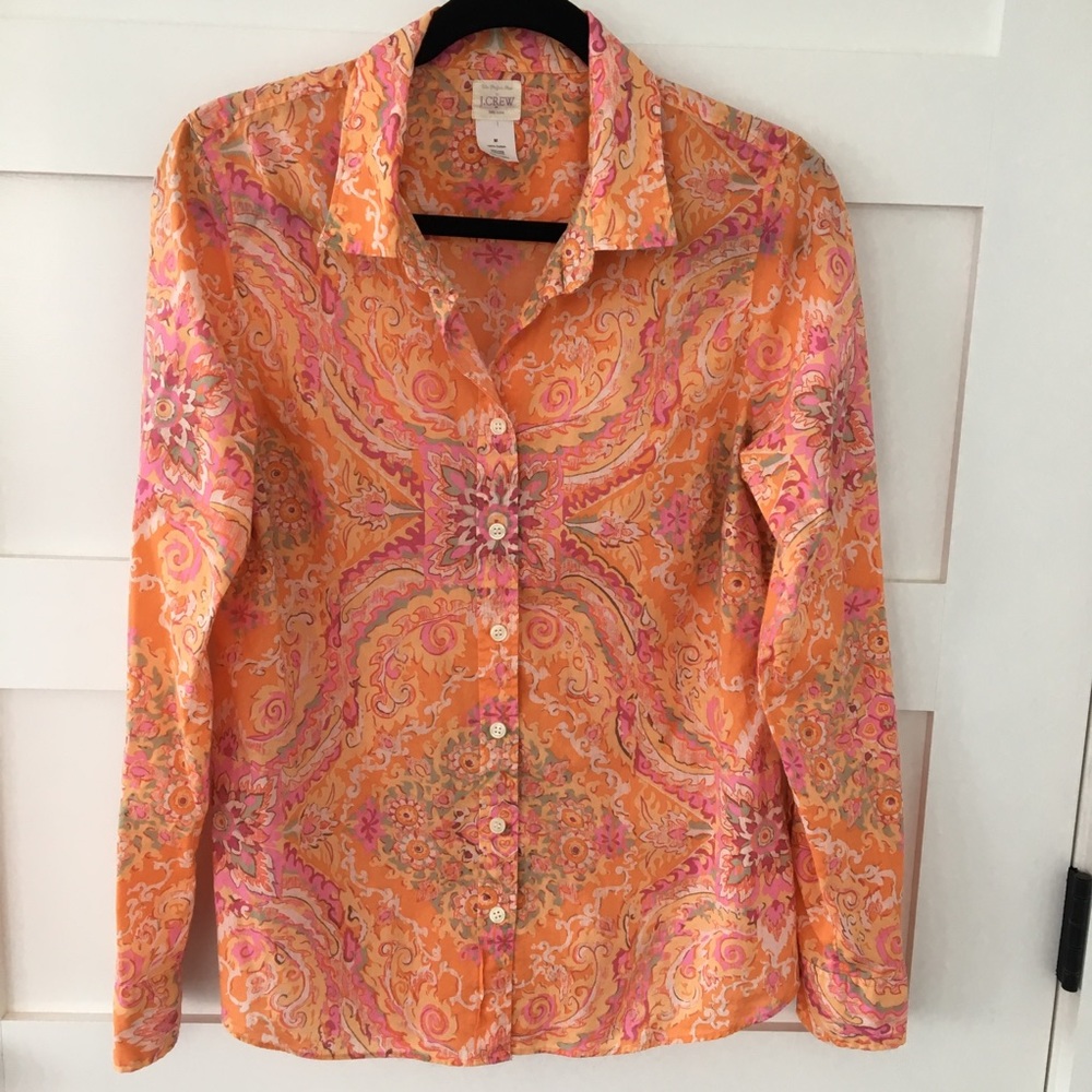 J Crew The Perfect Shirt
